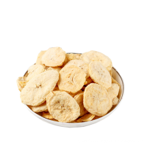 Freeze dried banana chips sliced healthy snack with great quality